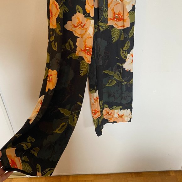 Wilfred Floral Tie-Waist Pants - Picture 4 of 6